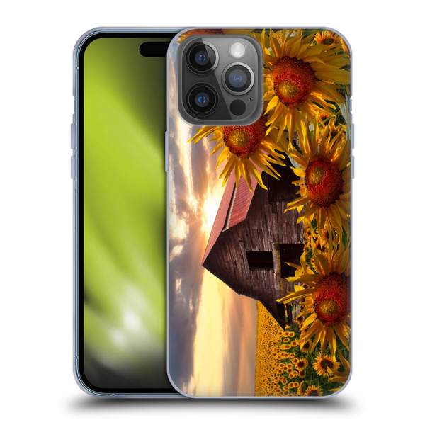 Celebrate Life Gallery Florals Sunflower Dance Soft Gel Case for Apple iPhone 14 Pro Max