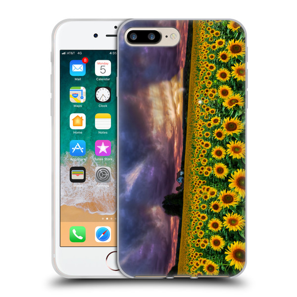 Celebrate Life Gallery Florals Stormy Sunrise Soft Gel Case for Apple iPhone 7 Plus / iPhone 8 Plus