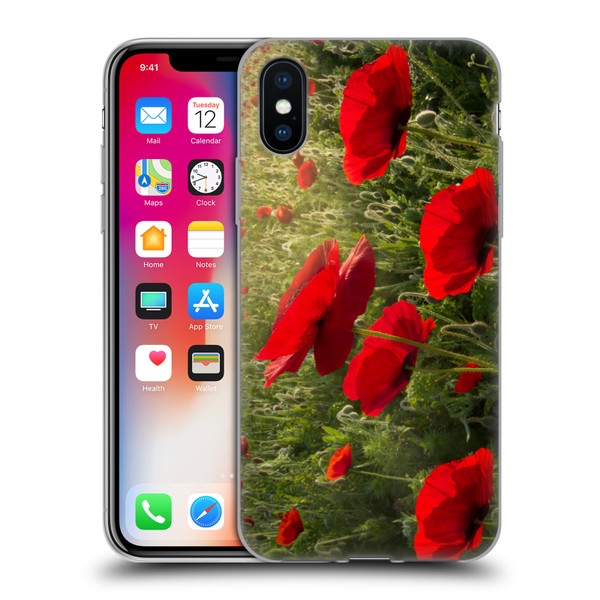Celebrate Life Gallery Florals Waiting For The Morning Soft Gel Case for Apple iPhone X / iPhone XS