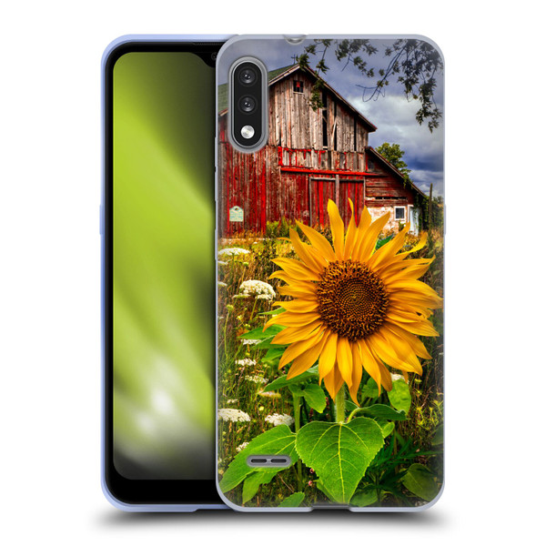 Celebrate Life Gallery Florals Barn Meadow Flowers Soft Gel Case for LG K22