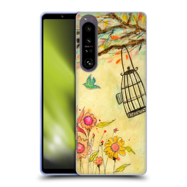 Wyanne Birds Free To Be Soft Gel Case for Sony Xperia 1 IV