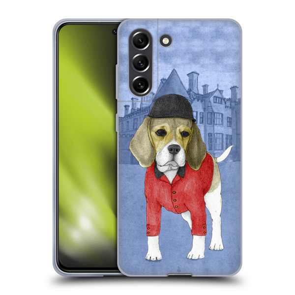 Barruf Dogs Beagle Soft Gel Case for Samsung Galaxy S21 FE 5G