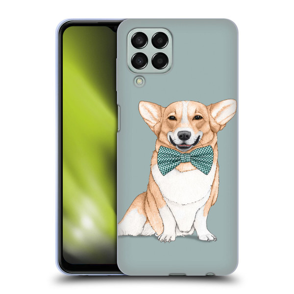 Barruf Dogs Corgi Soft Gel Case for Samsung Galaxy M33 (2022)