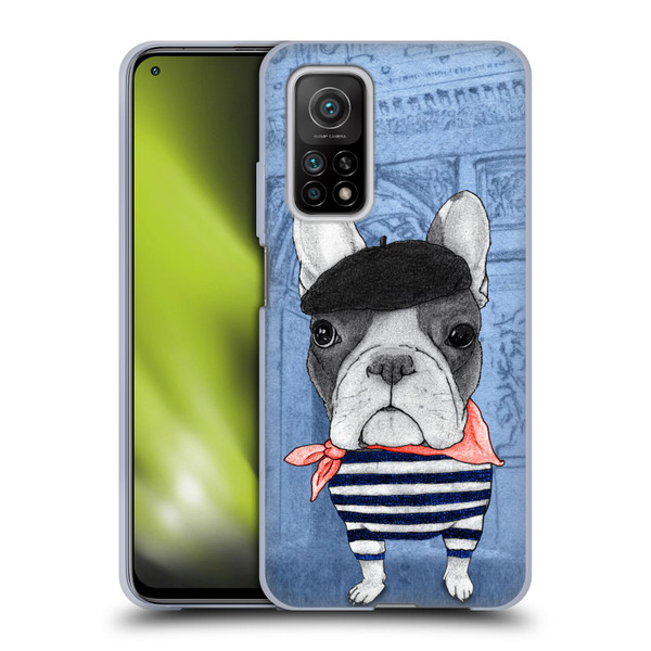 Barruf Dogs French Bulldog Soft Gel Case for Xiaomi Mi 10T 5G