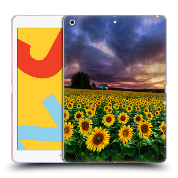 Celebrate Life Gallery Florals Stormy Sunrise Soft Gel Case for Apple iPad 10.2 2019/2020/2021