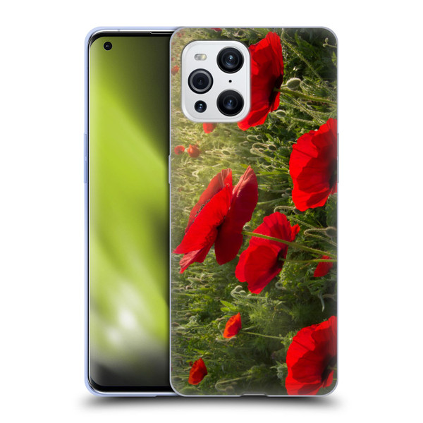 Celebrate Life Gallery Florals Waiting For The Morning Soft Gel Case for OPPO Find X3 / Pro