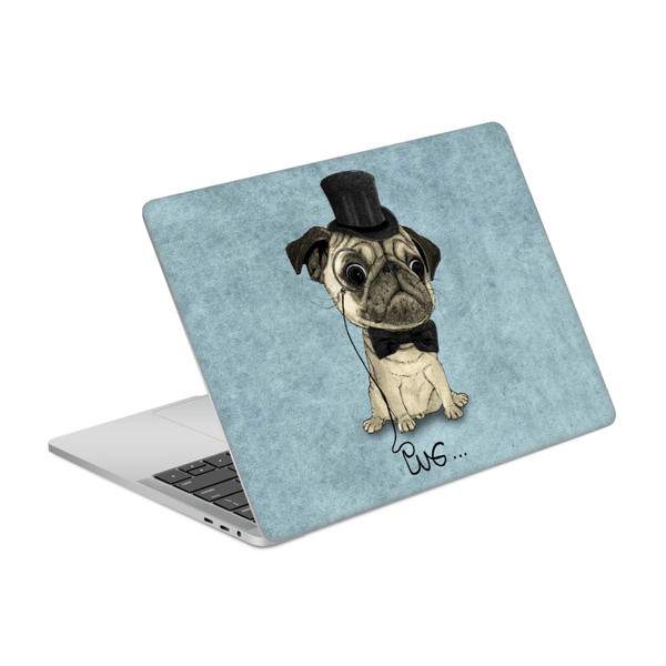 Barruf Dogs Gentle Pug Vinyl Sticker Skin Decal Cover for Apple MacBook Pro 13" A2338