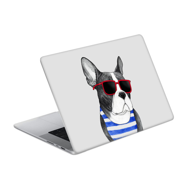 Barruf Dogs Frenchie Summer Style Vinyl Sticker Skin Decal Cover for Apple MacBook Pro 16" A2485