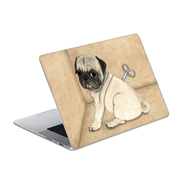 Barruf Dogs Pug Toy Vinyl Sticker Skin Decal Cover for Apple MacBook Pro 16" A2485