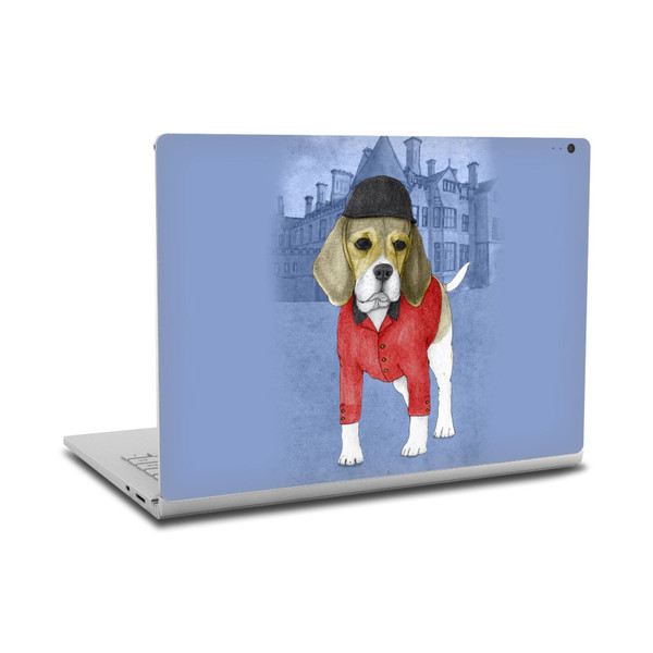 Barruf Dogs Beagle Vinyl Sticker Skin Decal Cover for Microsoft Surface Book 2