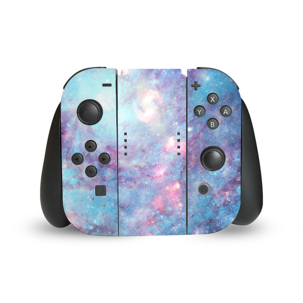 Barruf Art Mix Abstract Space 2 Vinyl Sticker Skin Decal Cover for Nintendo Switch Joy Controller