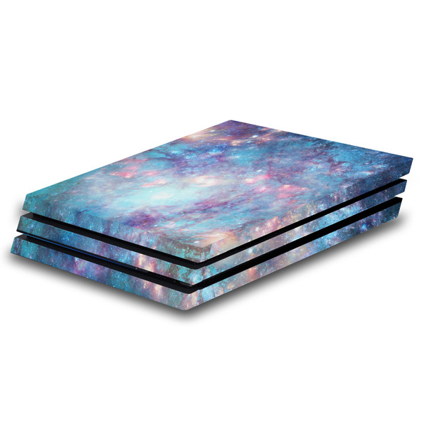 Barruf Art Mix Abstract Space 2 Vinyl Sticker Skin Decal Cover for Sony PS4 Pro Console
