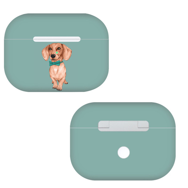 Barruf Art Mix Dachshund, The Wiener Vinyl Sticker Skin Decal Cover for Apple AirPods Pro Charging Case