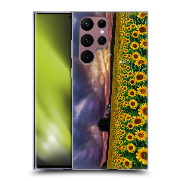 Celebrate Life Gallery Florals Stormy Sunrise Soft Gel Case for Samsung Galaxy S22 Ultra 5G