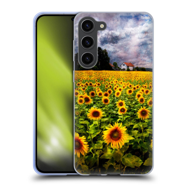 Celebrate Life Gallery Florals Dreaming Of Sunflowers Soft Gel Case for Samsung Galaxy S23+ 5G