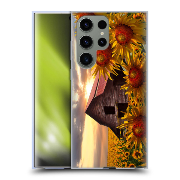 Celebrate Life Gallery Florals Sunflower Dance Soft Gel Case for Samsung Galaxy S23 Ultra 5G
