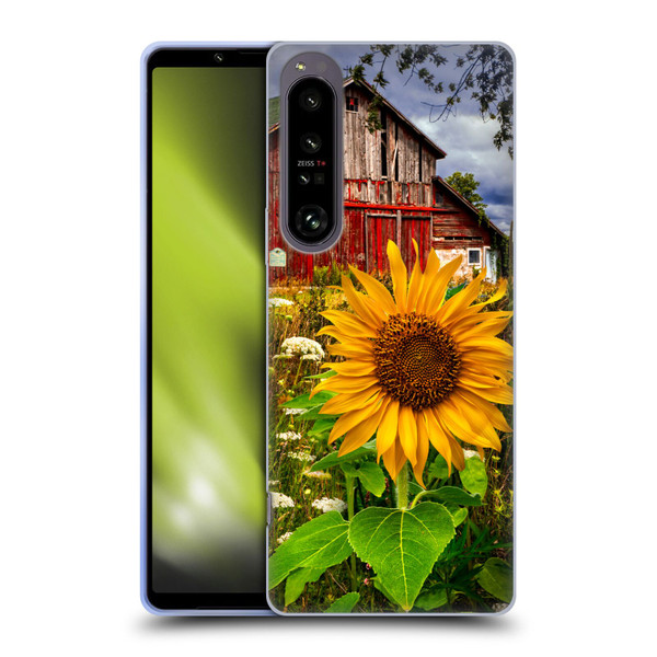 Celebrate Life Gallery Florals Barn Meadow Flowers Soft Gel Case for Sony Xperia 1 IV