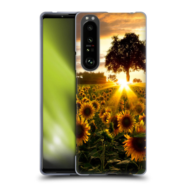 Celebrate Life Gallery Florals Fields Of Gold Soft Gel Case for Sony Xperia 1 III