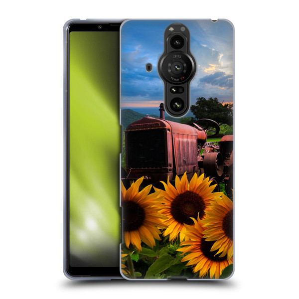 Celebrate Life Gallery Florals Tractor Heaven Soft Gel Case for Sony Xperia Pro-I