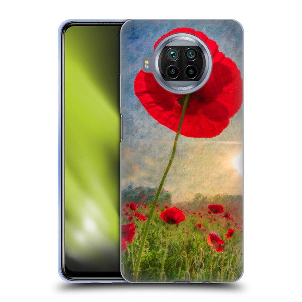 Celebrate Life Gallery Florals Red Flower Soft Gel Case for Xiaomi Mi 10T Lite 5G