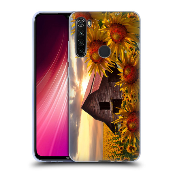 Celebrate Life Gallery Florals Sunflower Dance Soft Gel Case for Xiaomi Redmi Note 8T