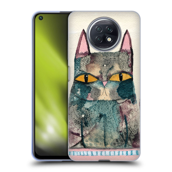 Wyanne Cat Kitty Painting Soft Gel Case for Xiaomi Redmi Note 9T 5G