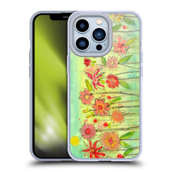 Wyanne Nature Sun Garden Soft Gel Case for Apple iPhone 13 Pro