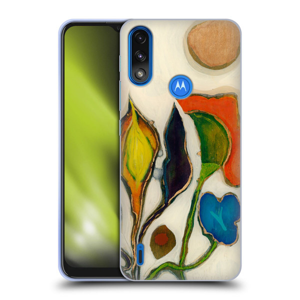 Wyanne Nature Artist Flowers Soft Gel Case for Motorola Moto E7 Power / Moto E7i Power