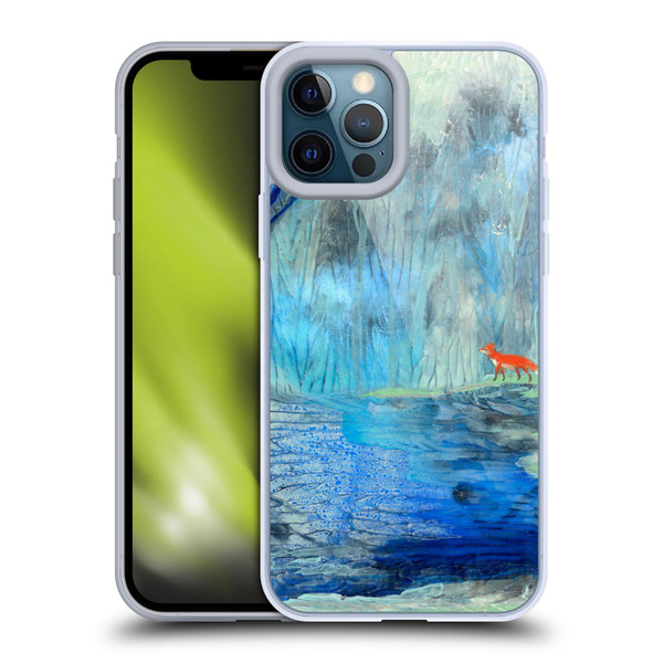 Wyanne Nature 2 Red Fox Blue River Soft Gel Case for Apple iPhone 12 Pro Max