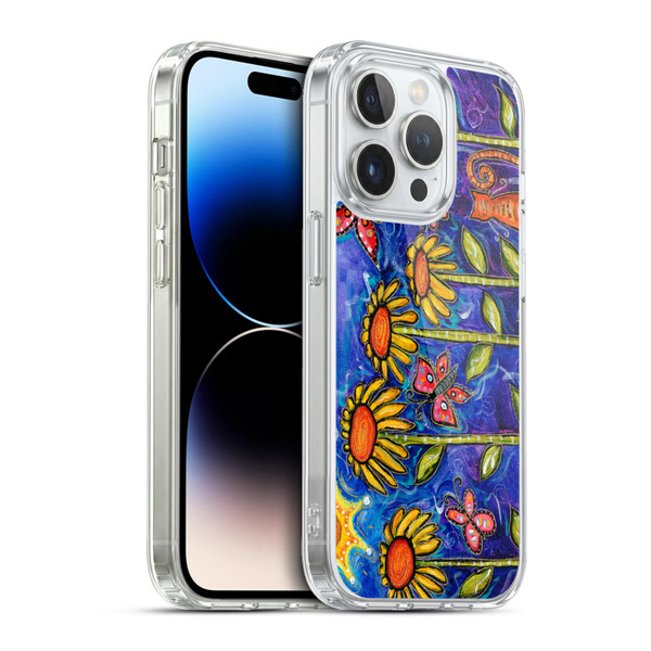 Wyanne Nature 2 Sundown Sunflowers Soft Gel Case for Apple iPhone 13 Pro & MagSafe