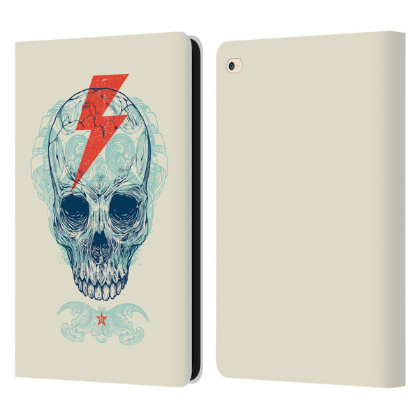 Rachel Caldwell Illustrations Bolt Leather Book Wallet Case Cover For Apple iPad Air 2 (2014)