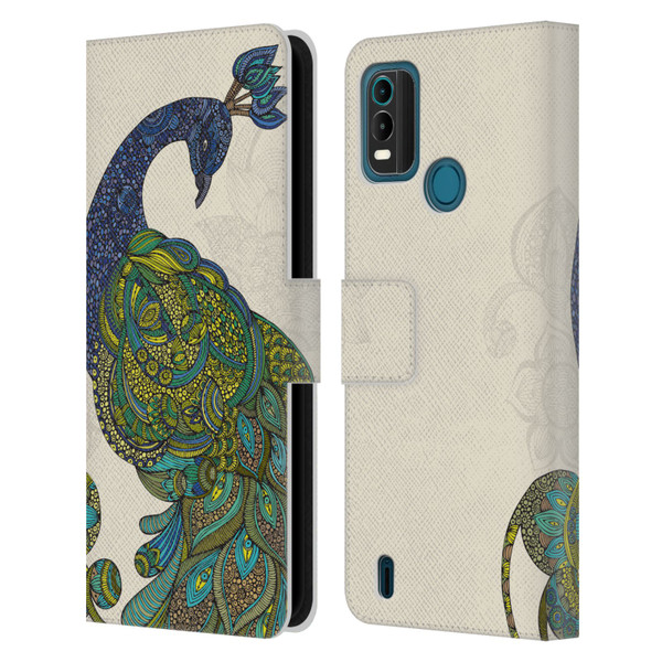 Valentina Birds Eva Leather Book Wallet Case Cover For Nokia G11 Plus