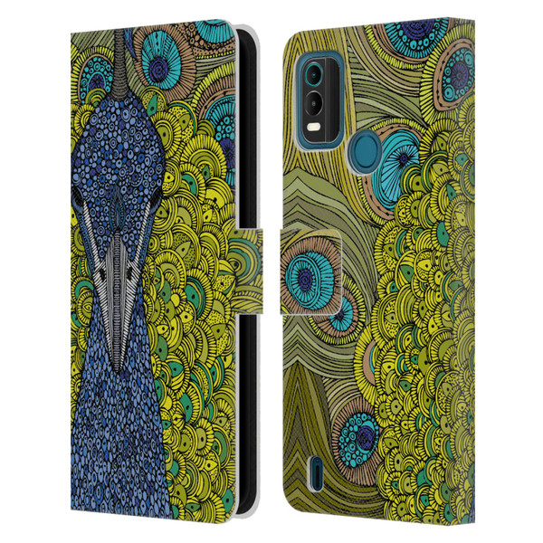 Valentina Birds The Peacock Leather Book Wallet Case Cover For Nokia G11 Plus