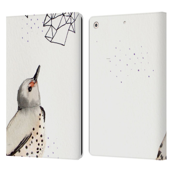 Mai Autumn Birds Northern Flicker Leather Book Wallet Case Cover For Apple iPad 10.2 2019/2020/2021