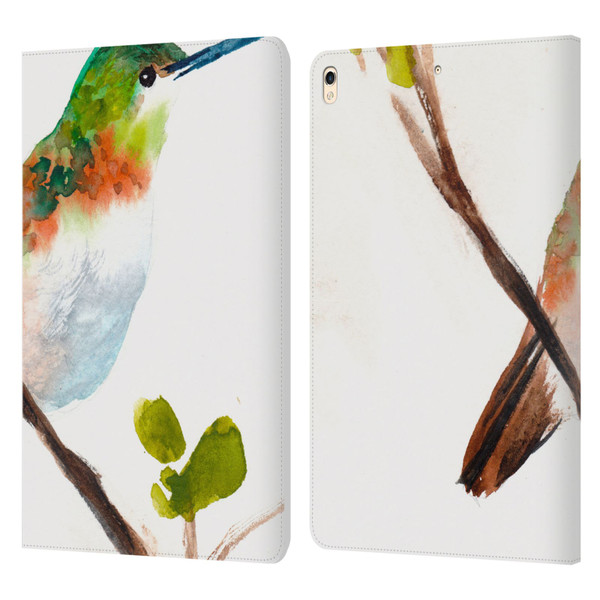 Mai Autumn Birds Hummingbird Leather Book Wallet Case Cover For Apple iPad Pro 10.5 (2017)
