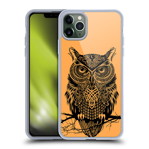 Rachel Caldwell Animals 3 Owl 2 Soft Gel Case for Apple iPhone 11 Pro Max