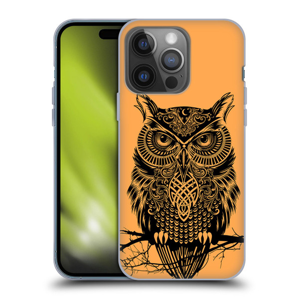 Rachel Caldwell Animals 3 Owl 2 Soft Gel Case for Apple iPhone 14 Pro