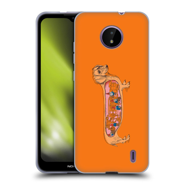 Rachel Caldwell Animals 3 Dachshund Soft Gel Case for Nokia C10 / C20