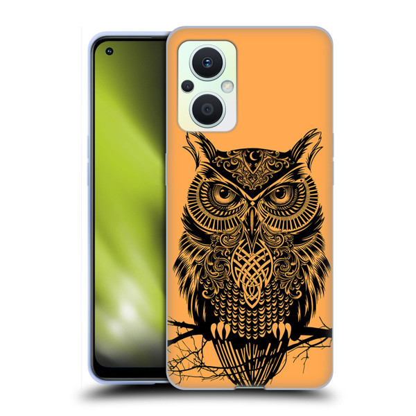 Rachel Caldwell Animals 3 Owl 2 Soft Gel Case for OPPO Reno8 Lite