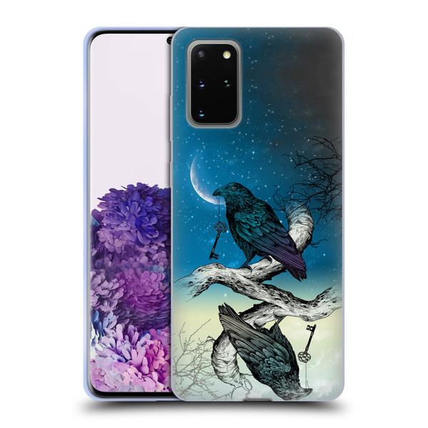 Rachel Caldwell Animals 3 Raven Soft Gel Case for Samsung Galaxy S20+ / S20+ 5G