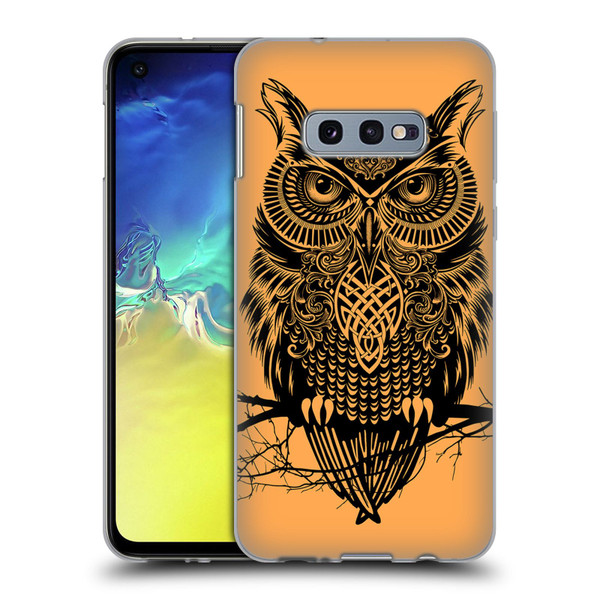 Rachel Caldwell Animals 3 Owl 2 Soft Gel Case for Samsung Galaxy S10e