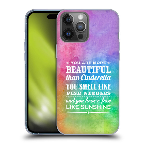 Rachel Caldwell Illustrations You Are More Soft Gel Case for Apple iPhone 14 Pro Max