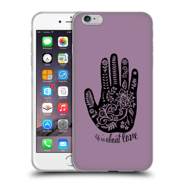 Rachel Caldwell Illustrations About Love Soft Gel Case for Apple iPhone 6 Plus / iPhone 6s Plus