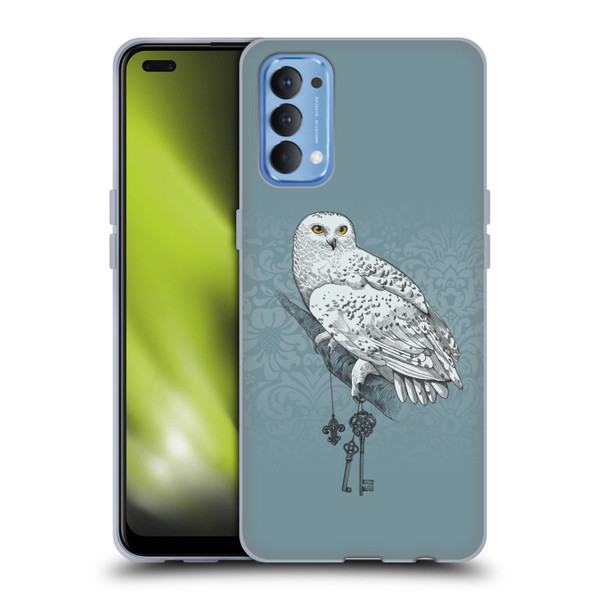 Rachel Caldwell Illustrations Key Holder Soft Gel Case for OPPO Reno 4 5G