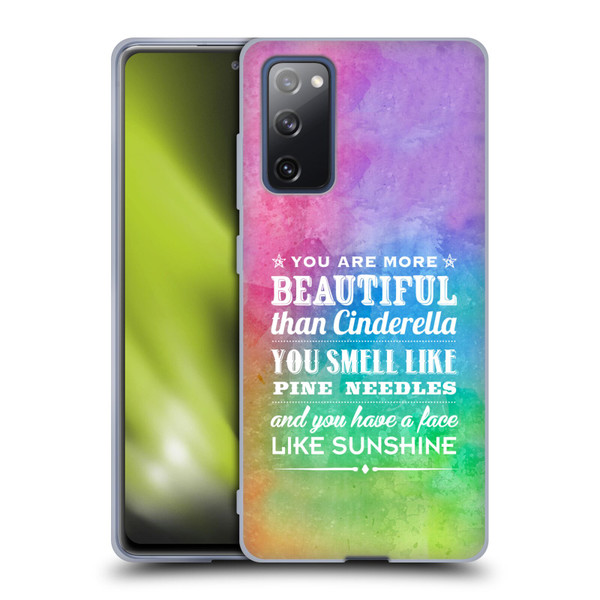 Rachel Caldwell Illustrations You Are More Soft Gel Case for Samsung Galaxy S20 FE / 5G