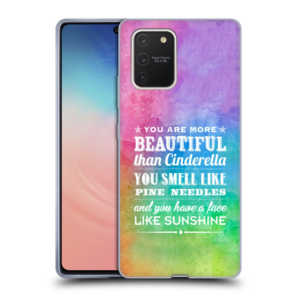 Rachel Caldwell Illustrations You Are More Soft Gel Case for Samsung Galaxy S10 Lite