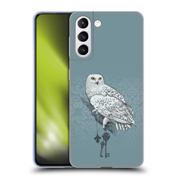 Rachel Caldwell Illustrations Key Holder Soft Gel Case for Samsung Galaxy S21+ 5G