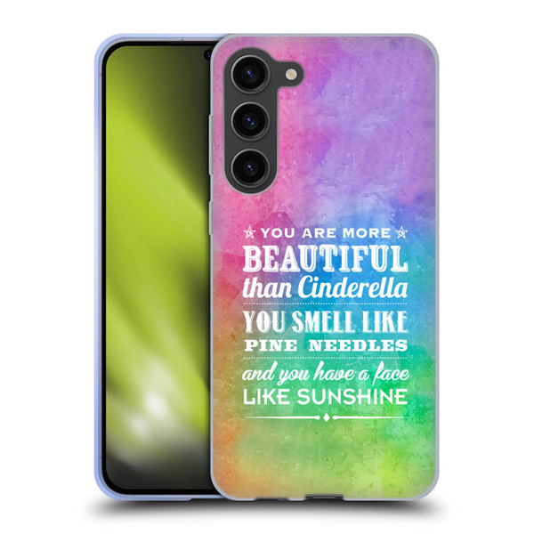Rachel Caldwell Illustrations You Are More Soft Gel Case for Samsung Galaxy S23+ 5G