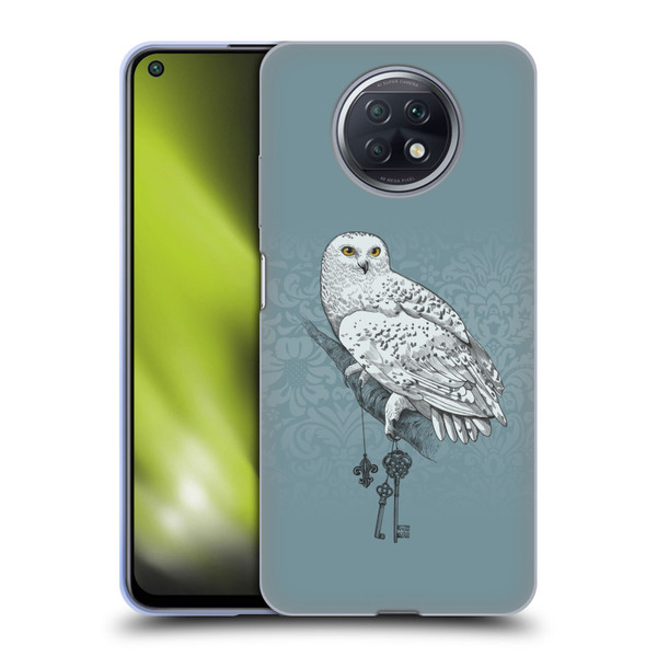 Rachel Caldwell Illustrations Key Holder Soft Gel Case for Xiaomi Redmi Note 9T 5G