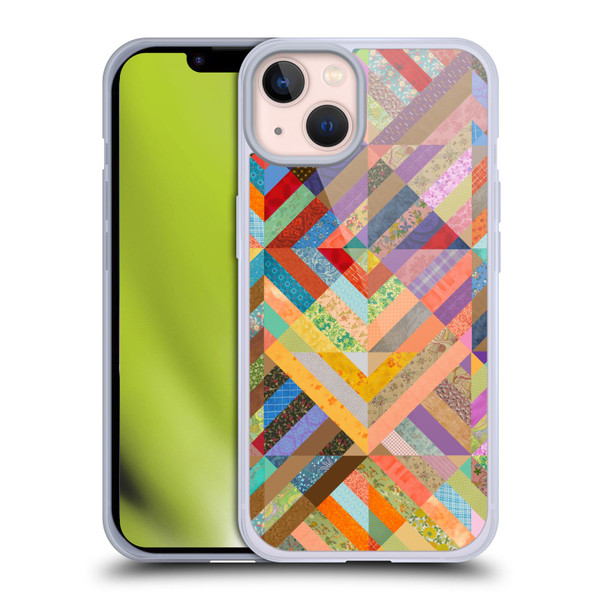 Rachel Caldwell Patterns Superst Soft Gel Case for Apple iPhone 13
